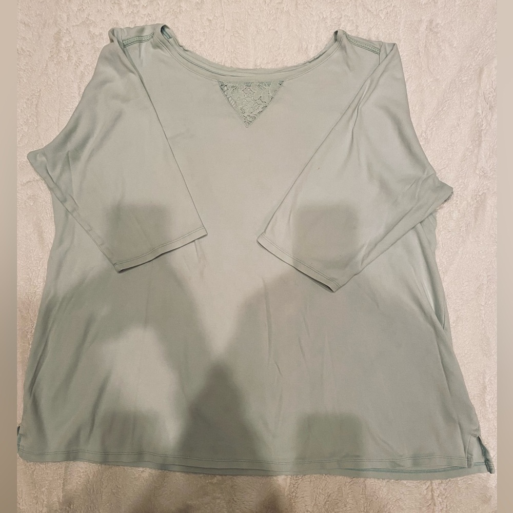 Women's Light Green Top